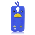 Silikónový obal Samsung Galaxy S4 - Chicken modrá