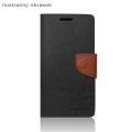 Diárové kožené puzdro Sony Xperia Z3 - Diary čierno-hnedá