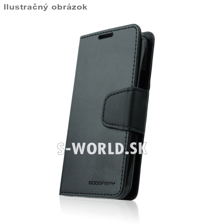 Diárové kožené puzdro SONATA pre Samsung Galaxy S3 Mini (i8190) - čierna |  Kožené obaly - S-world.sk - synchronized world - Váš svet príslušenstva