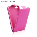 Kožený obal Samsung Galaxy A3 (A300F) - Flip Flexi – ružová