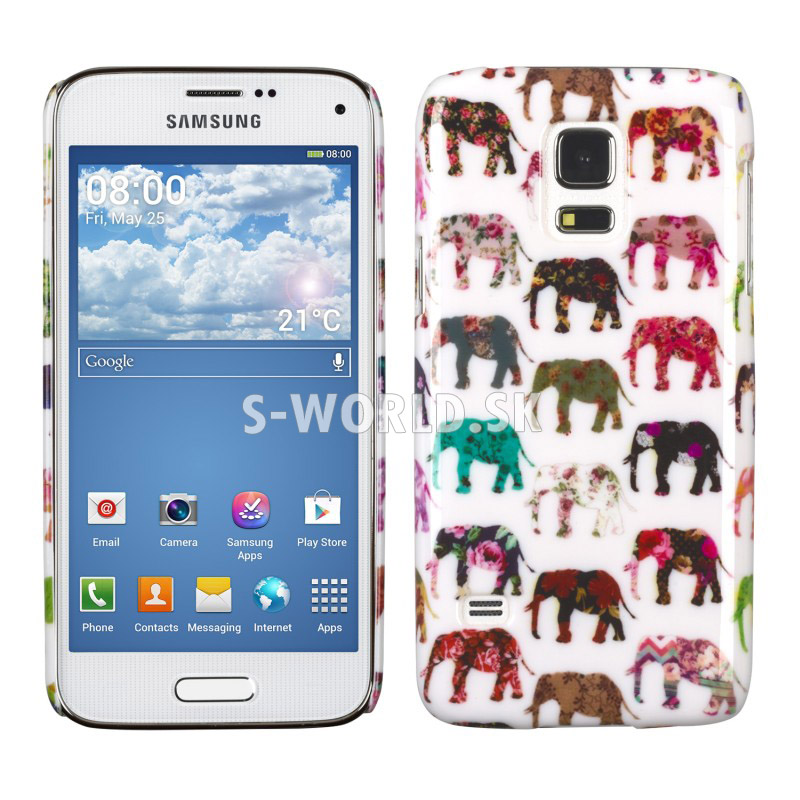 Zadný kryt Samsung Galaxy S5 Mini - Small Elephants | Zadné kryty -  S-world.sk - synchronized world - Váš svet príslušenstva