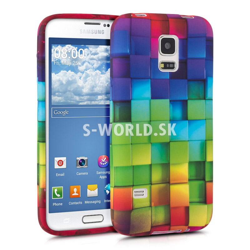 Silikónový obal Samsung Galaxy S5 Mini - Rainbow 3D | Silikónové obaly -  S-world.sk - synchronized world - Váš svet príslušenstva