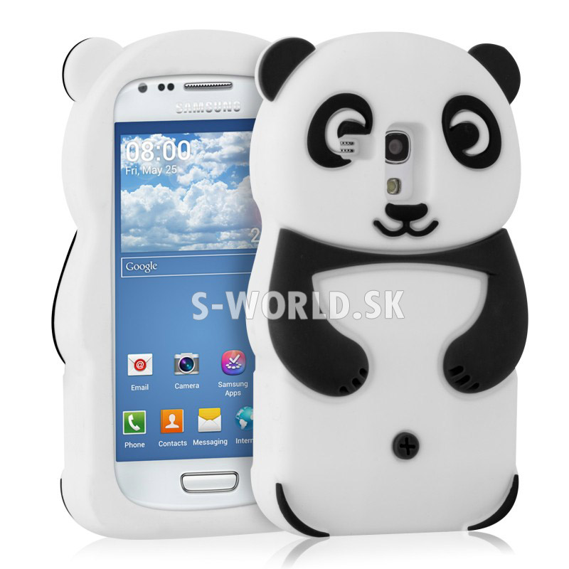 Silikónový obal Samsung Galaxy S III Mini - Panda | Silikónové obaly -  S-world.sk - synchronized world - Váš svet príslušenstva