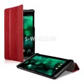 Kožený obal Nvidia Shield Tablet - Ultra Slim - červená