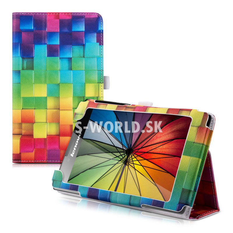 Kožený obal Lenovo Tab 2 A7-30 - Rainbow 3D | Kožené obaly - S-world.sk -  synchronized world - Váš svet príslušenstva