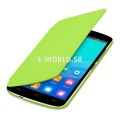 Kožený obal Huawei Honor Holly - Flip Cover - zelená