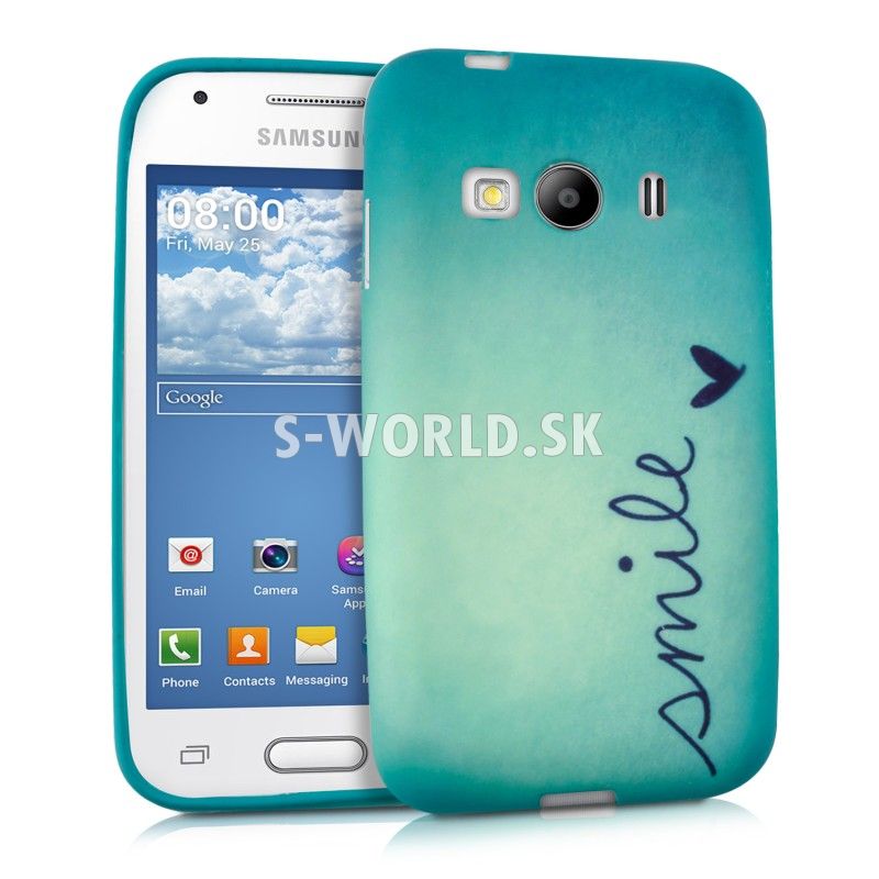 Silikónový obal Samsung Galaxy Ace 4 (G357) - Smile | Silikónové obaly -  S-world.sk - synchronized world - Váš svet príslušenstva