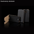 Kožený obal HTC Desire 530 - Flip PC - čierna