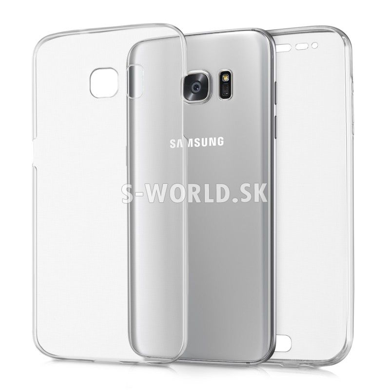 Silikónový obal Samsung Galaxy S7 Edge - Full Body priehľadná | Silikónové  obaly - S-world.sk - synchronized world - Váš svet príslušenstva
