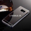 Silikónový obal Samsung Galaxy S7 Edge - Mirror - čierna