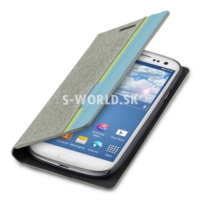 Kožený obal Samsung Galaxy S3 - Flip Duo Color 3 | Kožené obaly -  S-world.sk - synchronized world - Váš svet príslušenstva