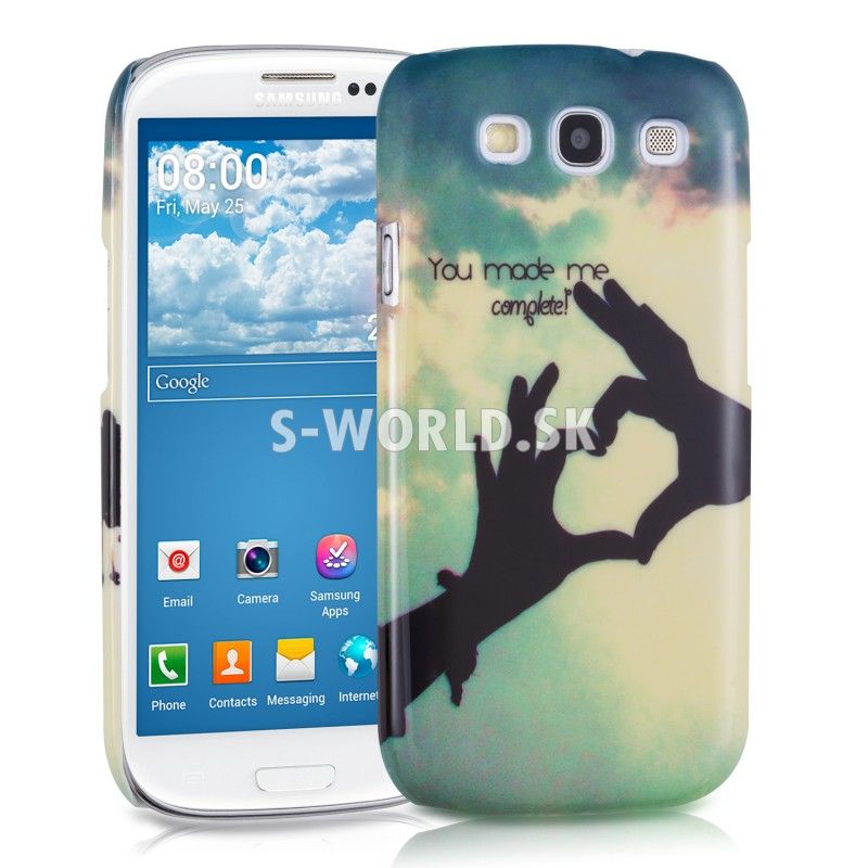 Zadný kryt Samsung Galaxy S3 - Made Me Complete | Zadné kryty - S-world.sk  - synchronized world - Váš svet príslušenstva