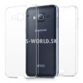 Silikónový obal Samsung Galaxy J3 (2016) - Full Body priehľadná