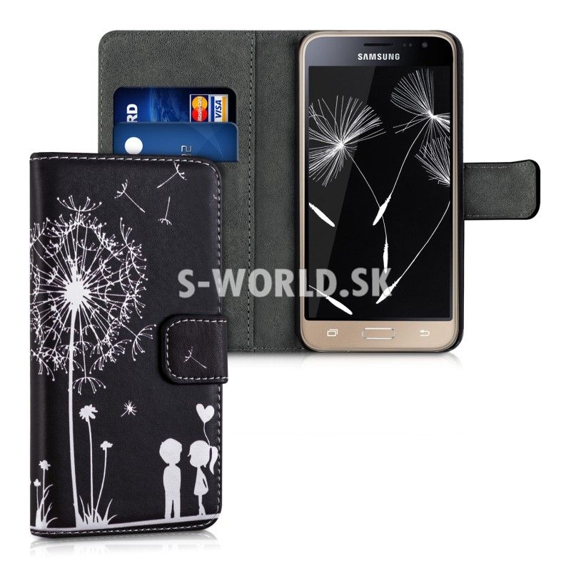Kožený obal Samsung Galaxy J3 (2016) - Wallet Love Couple | Kožené obaly /  puzdra - S-world.sk - synchronized world - Váš svet príslušenstva