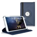 Kožený obal Huawei MediaPad T2 10.0 Pro - Rotate - tmavo-modrá