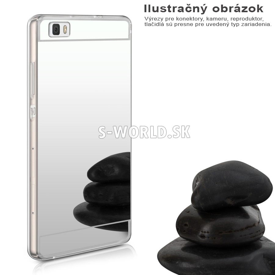 Silikónový obal Huawei Y3 II - Mirror - strieborná | Silikónové obaly -  S-world.sk - synchronized world - Váš svet príslušenstva