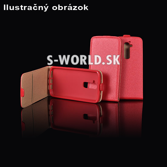 Kožený obal Huawei Honor 7 Lite - Flip PC - červená | Kožené obaly / puzdra  - S-world.sk - synchronized world - Váš svet príslušenstva
