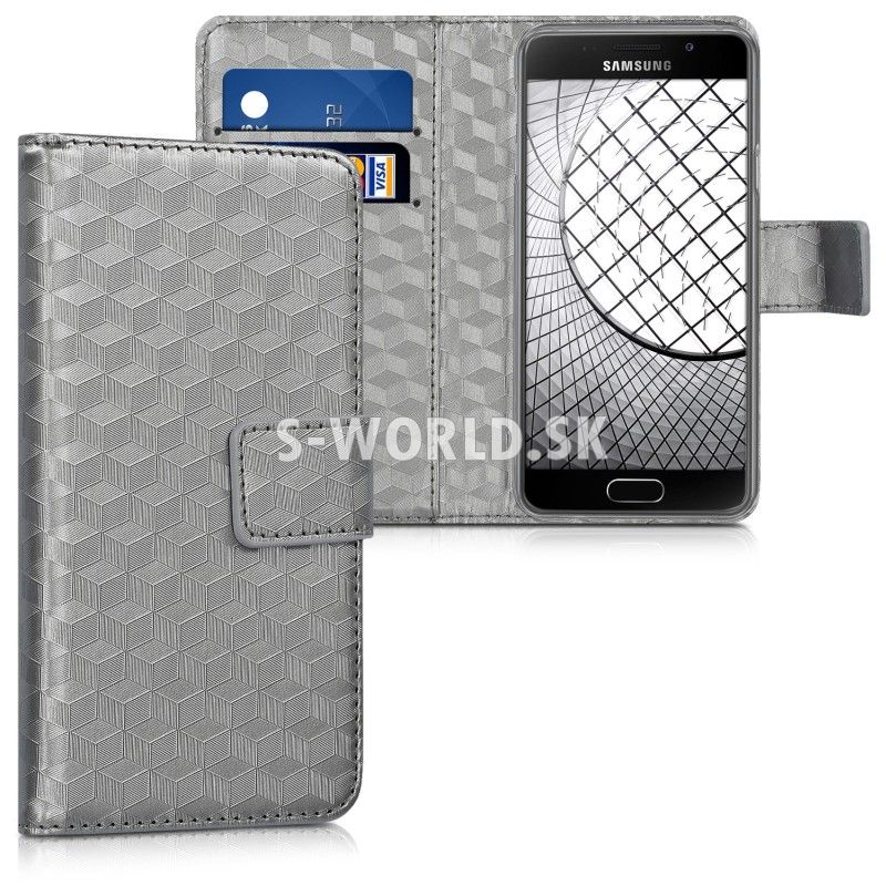 Kožený obal Samsung Galaxy A3 (2016) - Wallet Metallic | Kožené obaly /  puzdra - S-world.sk - synchronized world - Váš svet príslušenstva