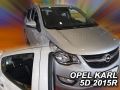 Deflektory Opel Karl, od r.2015 (+ZN)