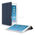 Kožený obal Apple iPad Air 2 - Ultra Slim TPU - modrá