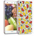 Silikónový obal Huawei P8 Lite - IMD - Fruit Mix