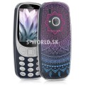 Silikónový obal Nokia 3310 (2017) - Indy Sun - ružovo-modrá