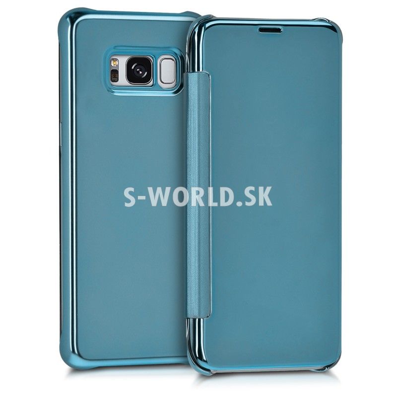 Puzdro pre Samsung Galaxy S8 (G950) - Flip Case Mirror - modrá | Kožené  obaly / puzdra - S-world.sk - synchronized world - Váš svet príslušenstva
