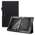 Kožený obal Acer Iconia Tab 10 (A3-A50) - Stand - čierna
