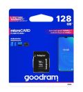 Pamäťová karta GOODRAM MicroSDXC karta 128GB M1AA, UHS-I Class 10, U1 + adaptér