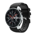 Silikónový remienok Samsung Galaxy Watch 46mm - čierna
