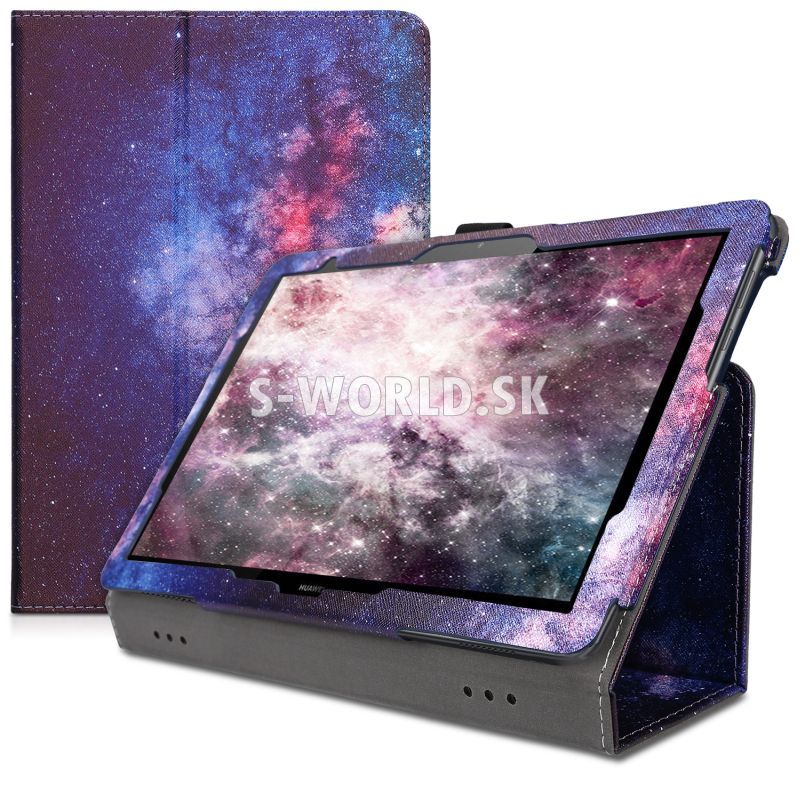 Puzdro pre Huawei MediaPad T5 10 - Stand Galaxy Design | Kožené obaly /  puzdra - S-world.sk - synchronized world - Váš svet príslušenstva