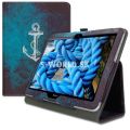 Kožený obal Huawei MediaPad T3 10 - Marine Anchor