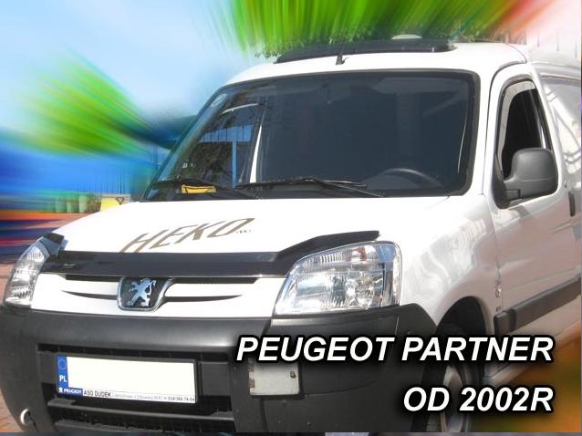 Kryt kapoty PEUGEOT PARTNER od r.2002 - 2008r.