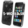 Silikónový obal iPhone 3G/3GS - Rubber čierna